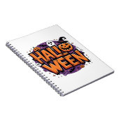 Cute funny halloween notitieboek (Rechterzijde)