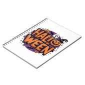 Cute funny halloween notitieboek (Linkerzijde)