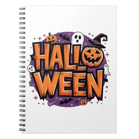 Cute funny halloween notitieboek (Voorkant)