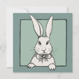 Cute Funny  Happy Easter Bunny, gepersonaliseerd