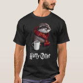 Cute Funny Harry Otter Halloween Tshirt C (Voorkant)