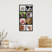 Cute & Funny Honden Foto Collage Poster 2 (Keuken)