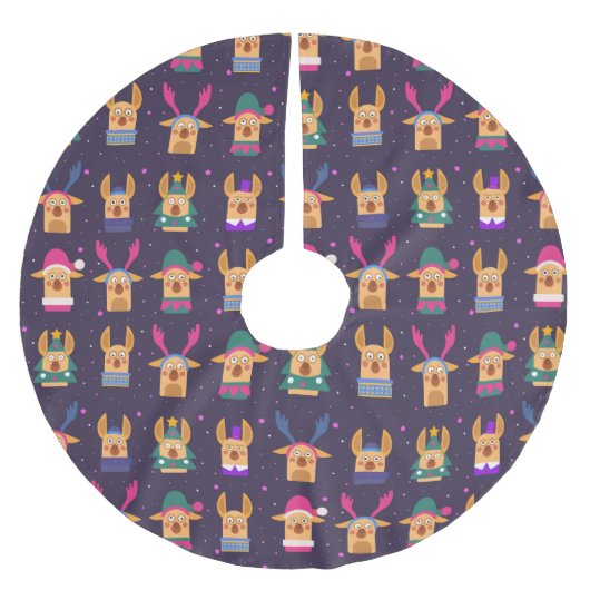 Cute/Funny Kerstmis Kerstboom Rok (Voorkant)