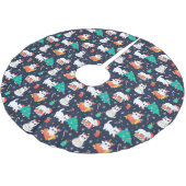 Cute/Funny Kerstmis Kerstboom Rok (Gekanteld)