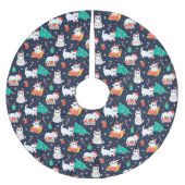 Cute/Funny Kerstmis Kerstboom Rok (Voorkant)