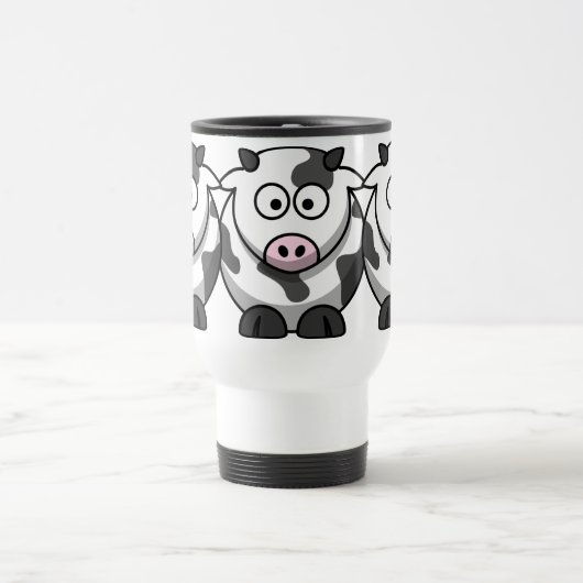 Cute Funny Koe Reisbeker (Center)