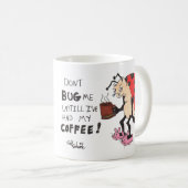 Cute Funny Ladybug mok koffie (Voorkant rechts)