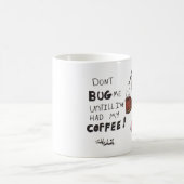 Cute Funny Ladybug mok koffie (Center)