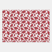 Cute Funny Lips Pattern Mix Inpakpapier Vel (Voorkant)