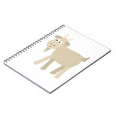 Cute Funny Little Goat Notitieboek (Linkerzijde)