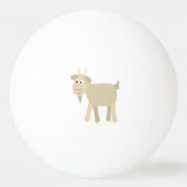 Cute Funny Little Goat Pingpongbal (Voorkant)
