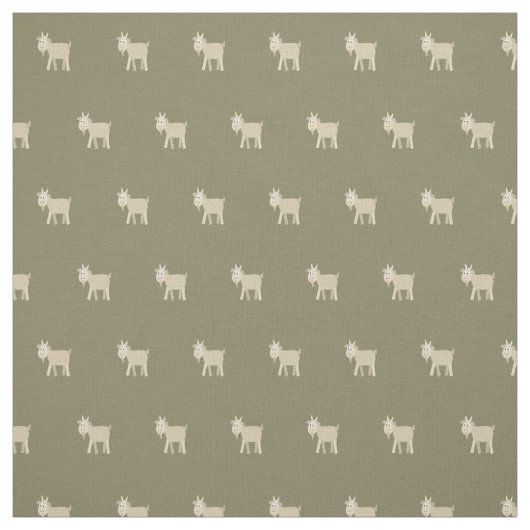 Cute Funny Little Goat Stof (Swatch)
