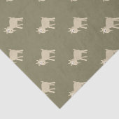 Cute Funny Little Goat Tissuepapier (Detail)