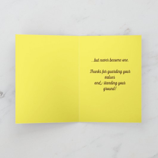 Cute, Funny Llama Enmoegement Wenskaart Kaart (Binnen)