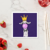 Cute Funny Llama Illustration Servet (Insitu)