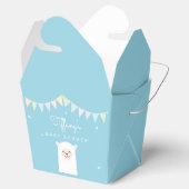 Cute Funny Llama Mama Fiesta Baby shower Party Bedankdoosjes (Geopend)