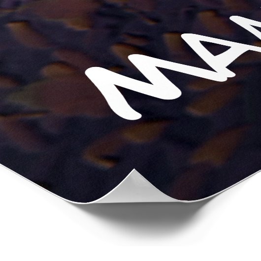 Cute Funny Mama Llama houdt je kool Poster (Hoek)