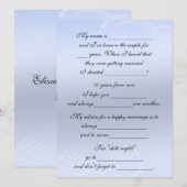 Cute, Funny Marriage Advice for Bride & Groom Advieskaart (Voorkant / Achterkant)