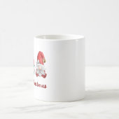 Cute Funny Nordic Gnomes kerst Koffiemok (Center)