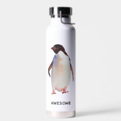 Cute Funny Penguin Water Bottle Waterfles (Links)