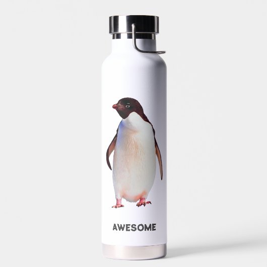 Cute Funny Penguin Water Bottle Waterfles (Links)
