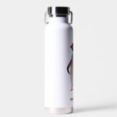 Cute Funny Penguin Water Bottle Waterfles (Voorkant)