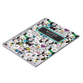 Cute Funny Personalized Hondenrassen Colorful Notitieboek (Linkerzijde)