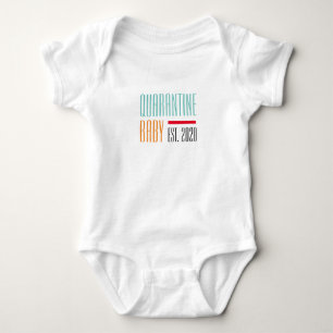 Cute & Funny Quarantine Baby 2020 Romper