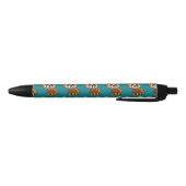 Cute Funny Red Panda Cartoon Zwarte Inkt Pen (Bodem)