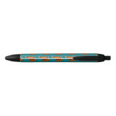 Cute Funny Red Panda Cartoon Zwarte Inkt Pen (Achterkant)