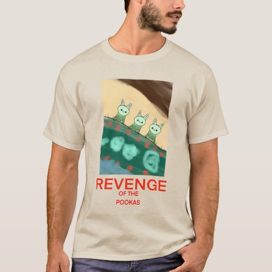 Cute Funny Revenge of the Pookas Hobgoblin T-shirt (Voorkant)
