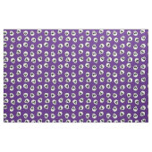 Cute Funny Skeleton Faces Stof (Fat Quarter)