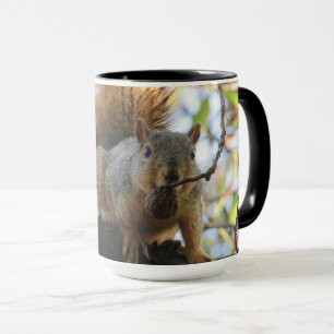 Cute Funny Squirrel Coffee Mok