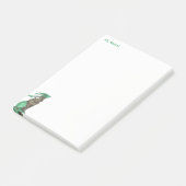 Cute Funny Tree Hugging Beer Fancy groene Leggings Post-it® Notes (Schuin)