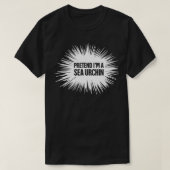 Cute & Funny Uni Zee Urchin T-shirt (Design voorkant)