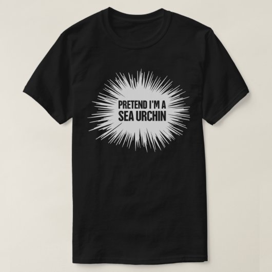 Cute & Funny Uni Zee Urchin T-shirt (Design voorkant)