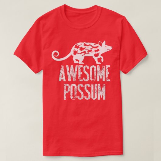 Cute Funny Unique &  Geweldige Possum Gift Z0 T-shirt (Design voorkant)
