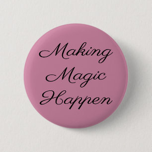 Cute Funny Vacation Magic Ronde Button 5,7 Cm
