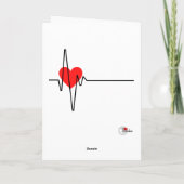 Cute, Funny Valentijnse Card Kaart (Achterkant)