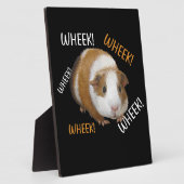 Cute & Funny Wheek - eigenaar van cavia Cavy Lover Fotoplaat (Zijkant)