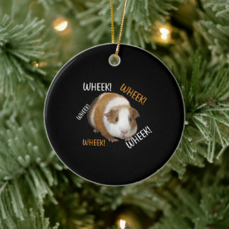 Cute & Funny Wheek - eigenaar van cavia Cavy Lover Keramisch Ornament
