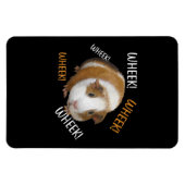 Cute & Funny Wheek - eigenaar van cavia Cavy Lover Magneet (Horizontaal)