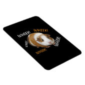 Cute & Funny Wheek - eigenaar van cavia Cavy Lover Magneet (Rechterzijde)