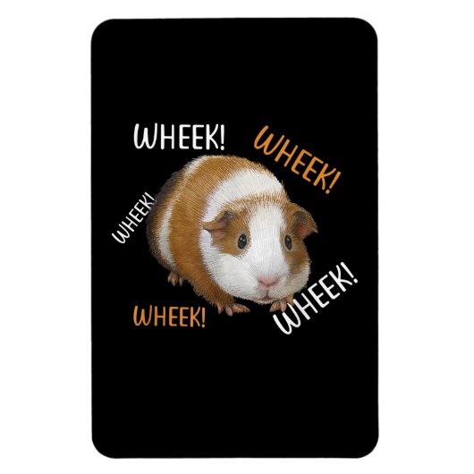 Cute & Funny Wheek - eigenaar van cavia Cavy Lover Magneet (Verticaal)