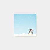 Cute Funny Winter Penguin Post-it® Notes (Voorkant)