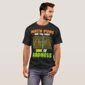 Cute Funny Wiskunde Puns is de eerste sinus van Ma T-shirt (Voorkant volledig)