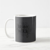 Cute Funny Witch Witchy Birthday Witches Happy Wom Koffiemok (Links)