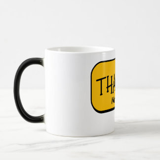Cute Funny Yellow Thank You Mug Magische Mok