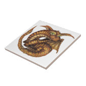 Cute Furry Dragon Tegeltje (Zijkant)