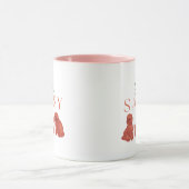 Cute furry puppy mug, Stay Sassy Mok (Midden)